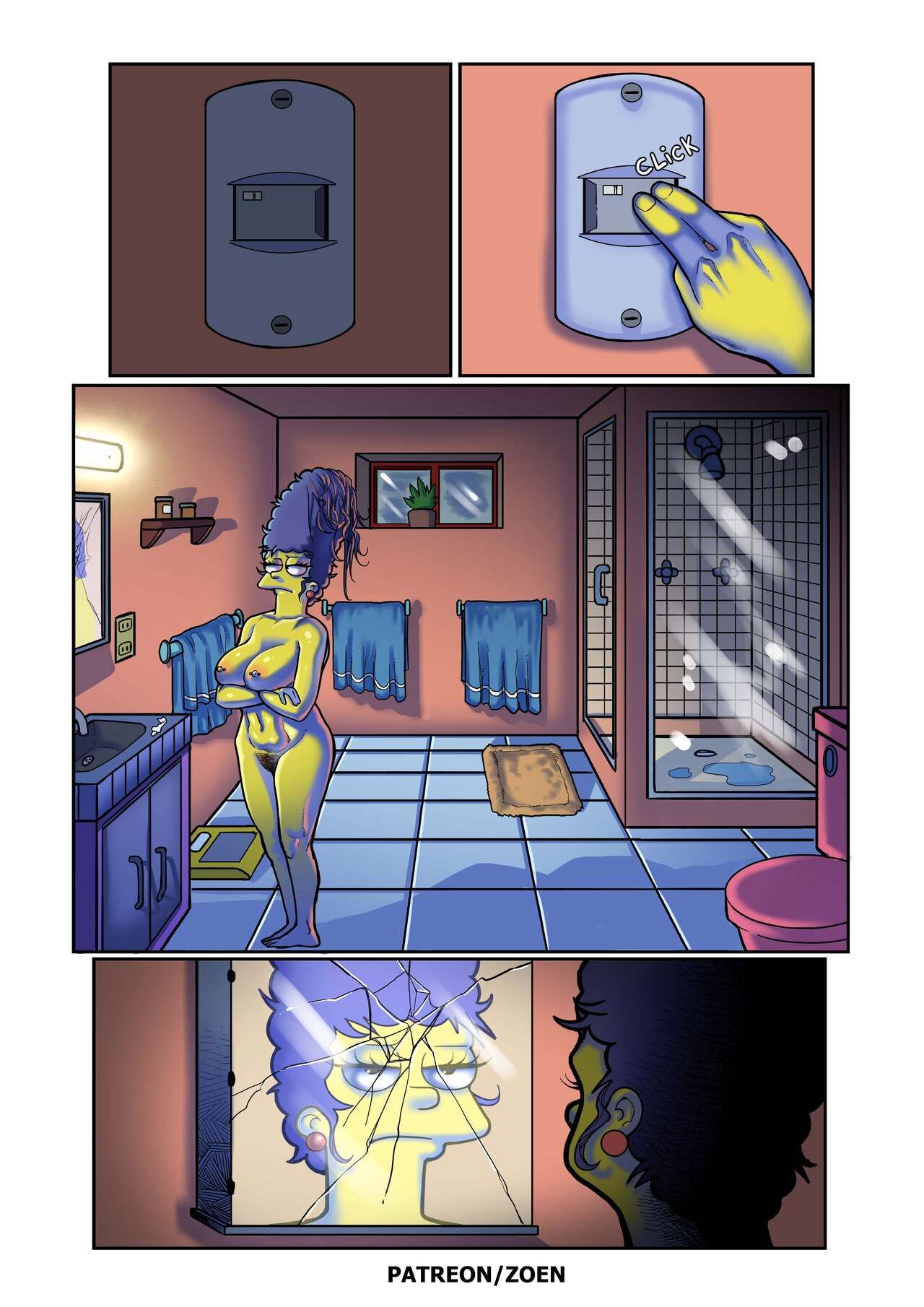 The Simpsons ”My Best Friend’s Mom” Porn Comic english 21