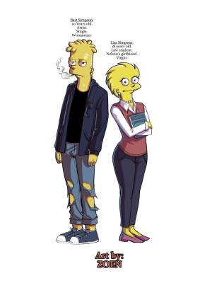 The Simpsons ”My Best Friend’s Mom” Porn Comic english 30