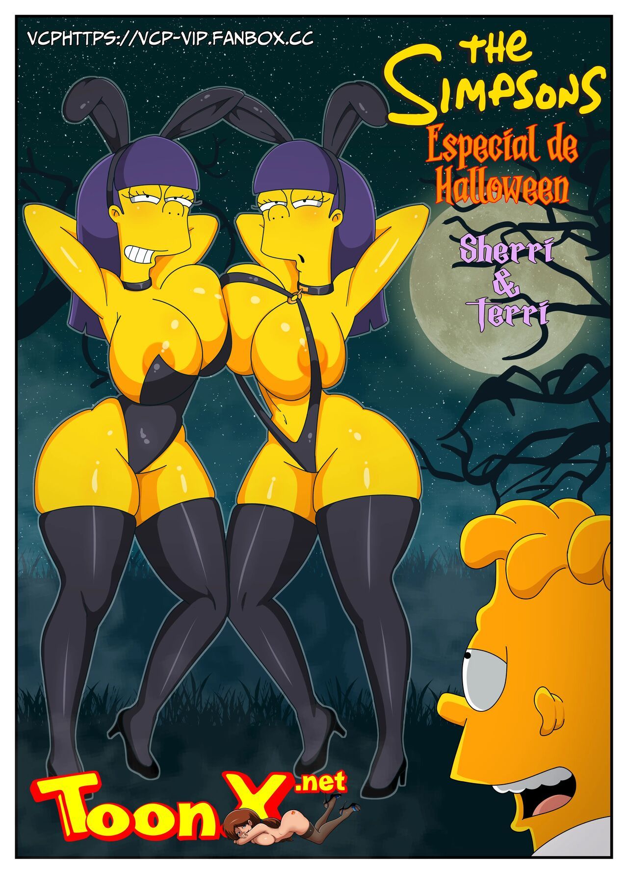 The Yellow Fantasy 5: Halloween Special: Sherry & Terry Porn Comic english 01