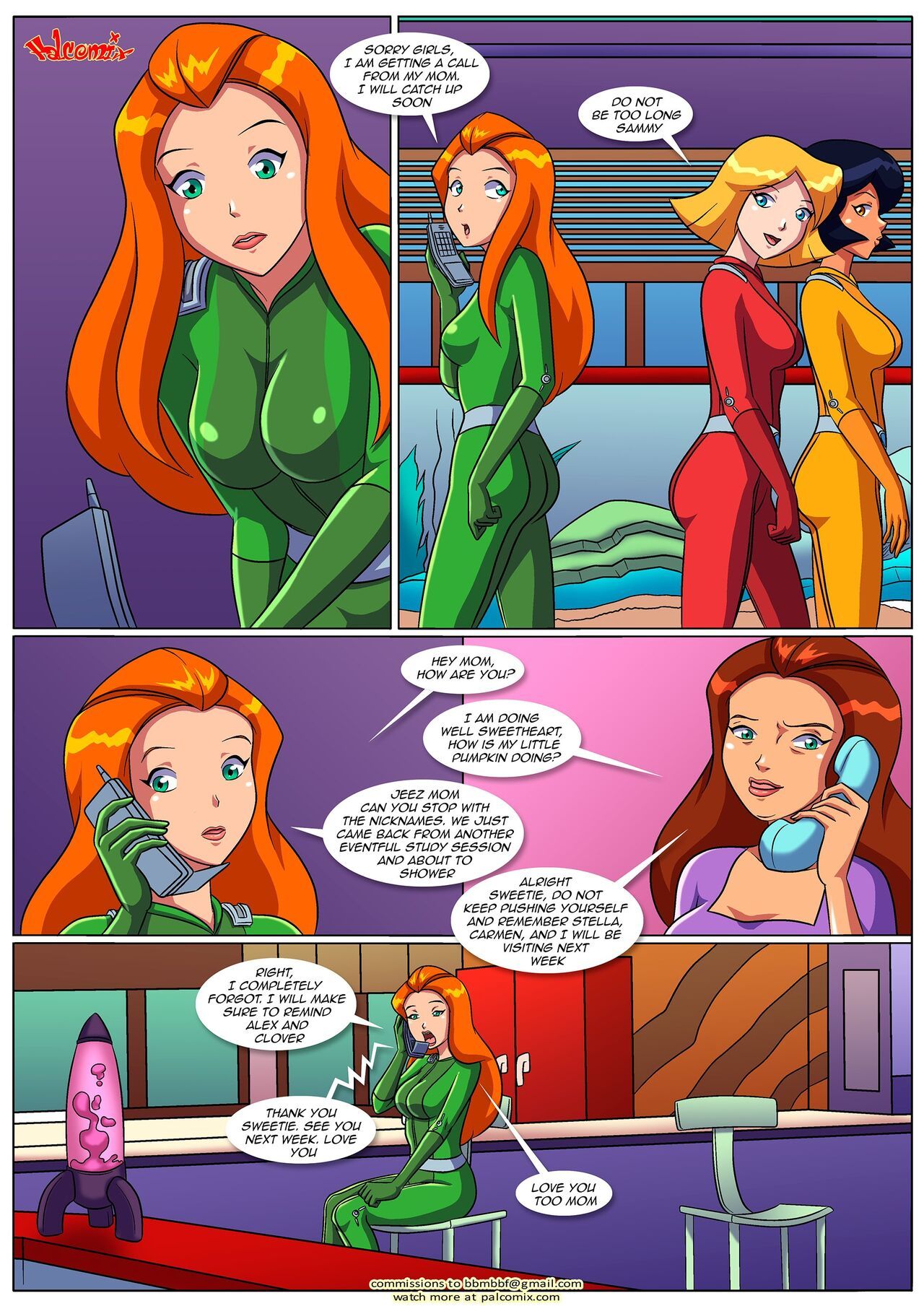Totally Spies - Totally Together Porn Comic english 03