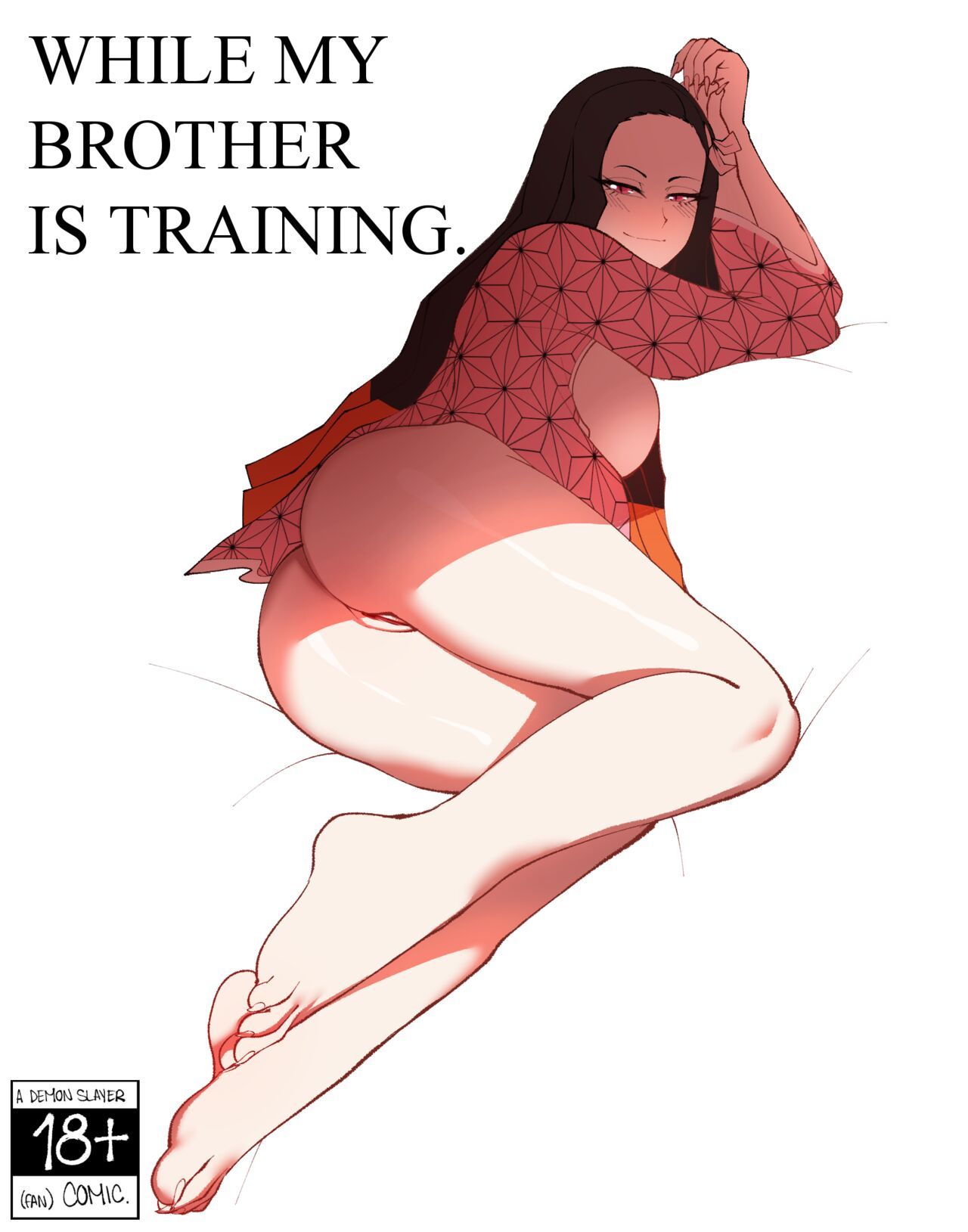While my Brother is Training Porn Comic english 01