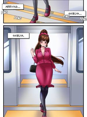 Women’s Only Train Porn Comic english 20