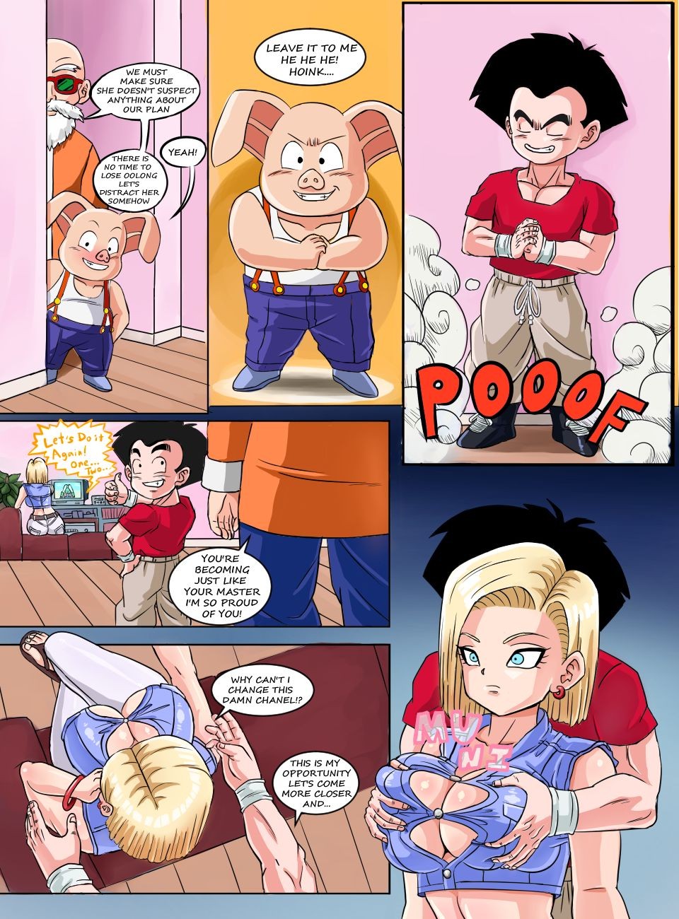 Android 18 Is Alone! Porn Comic english 03
