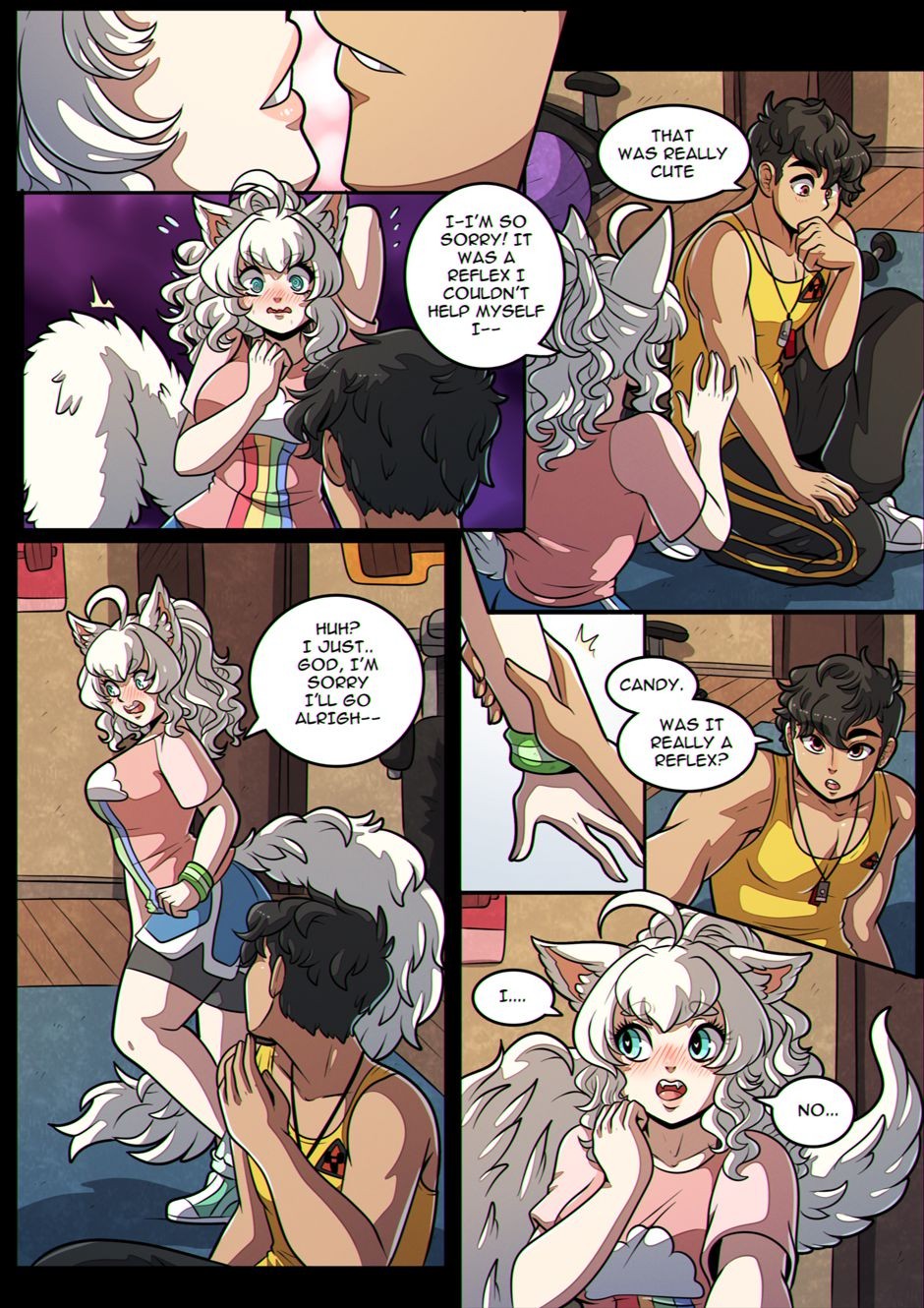 Candy’s Workout Porn Comic english 08