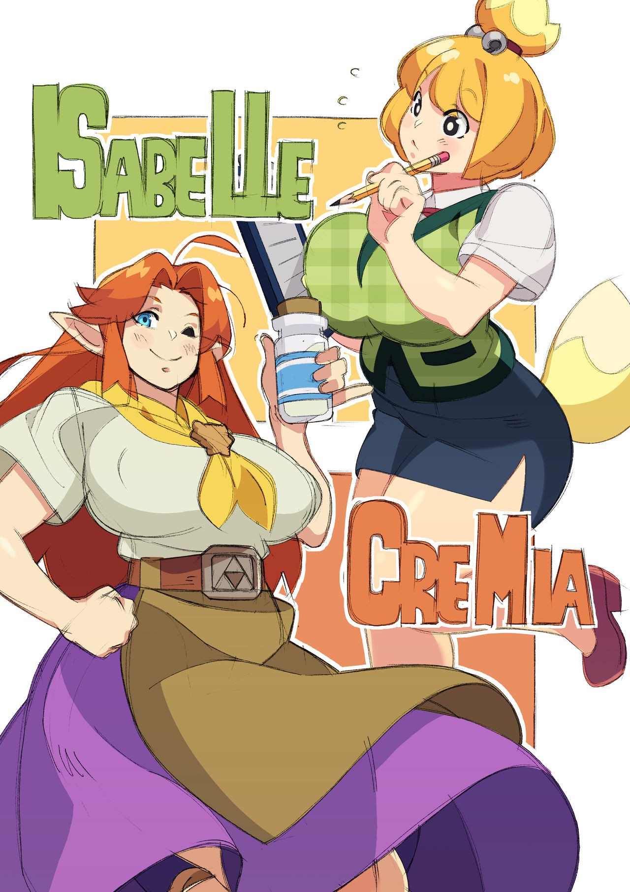 Cremia’s Milk Delivery! Porn Comic english 15