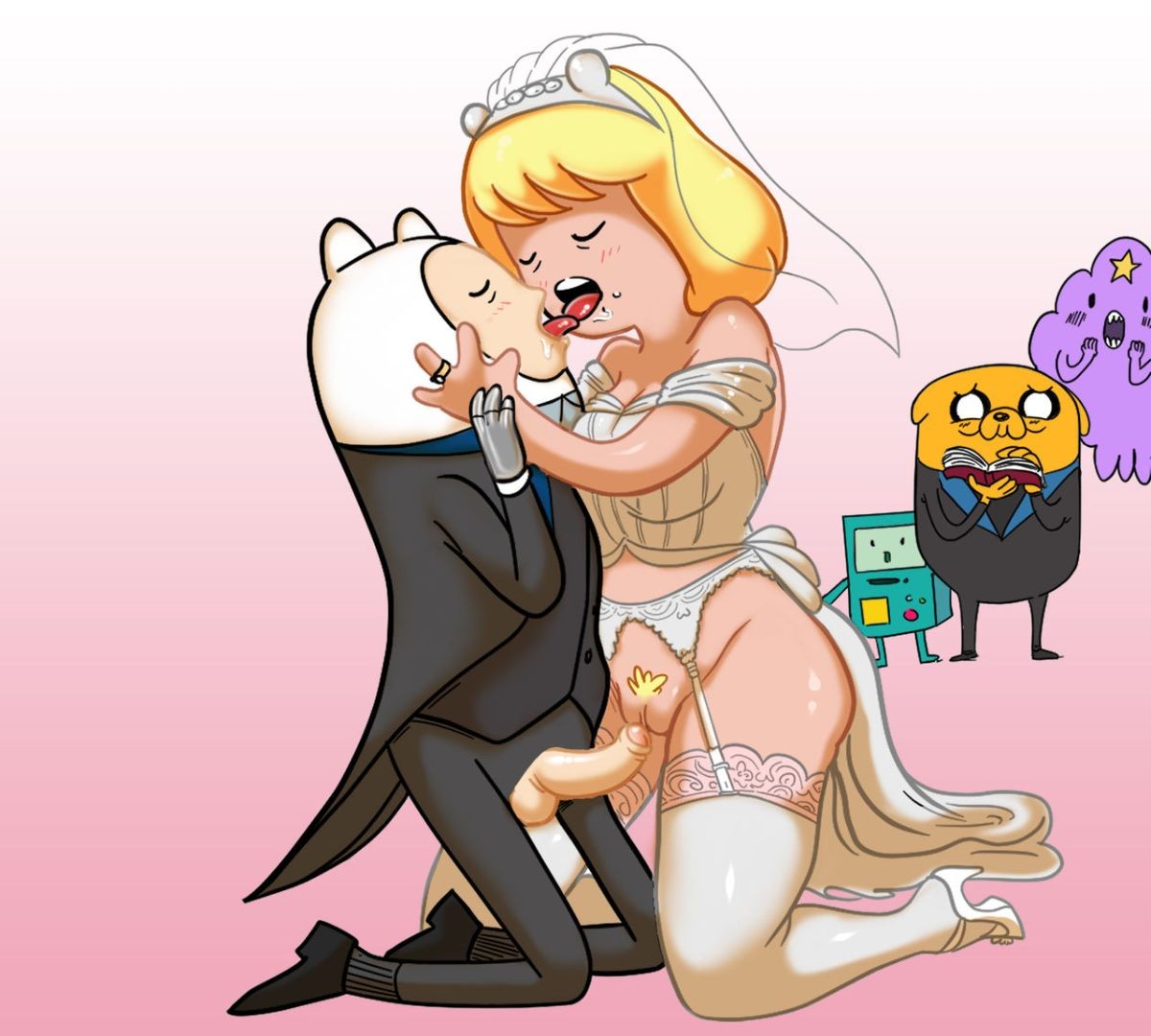 Finn and Minerva Wedding Porn Comic english 01