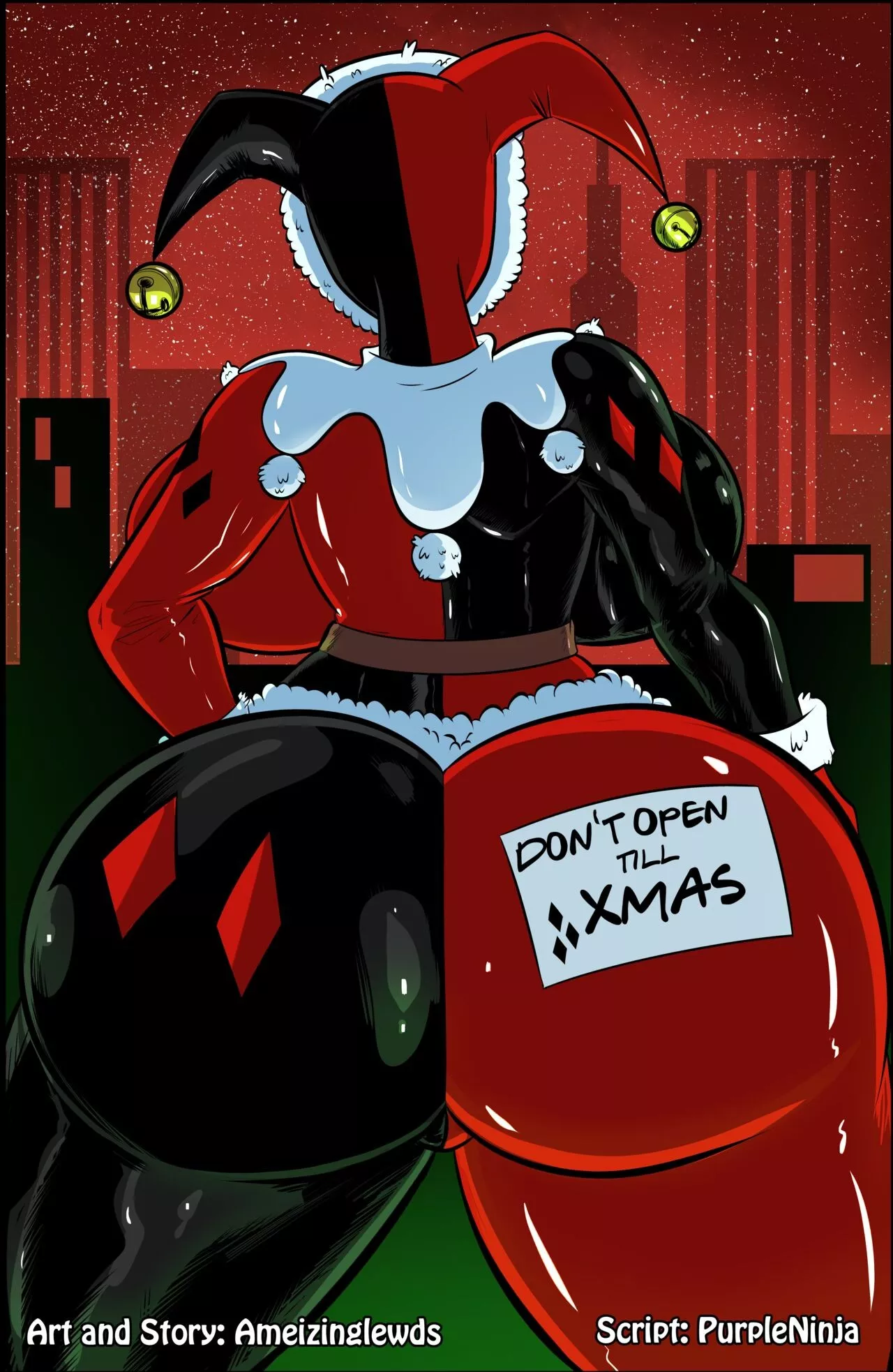 Harley Quinn: Dont Open til Christmas (Batman) [Ameizing Lewds] - English  - Porn Comic