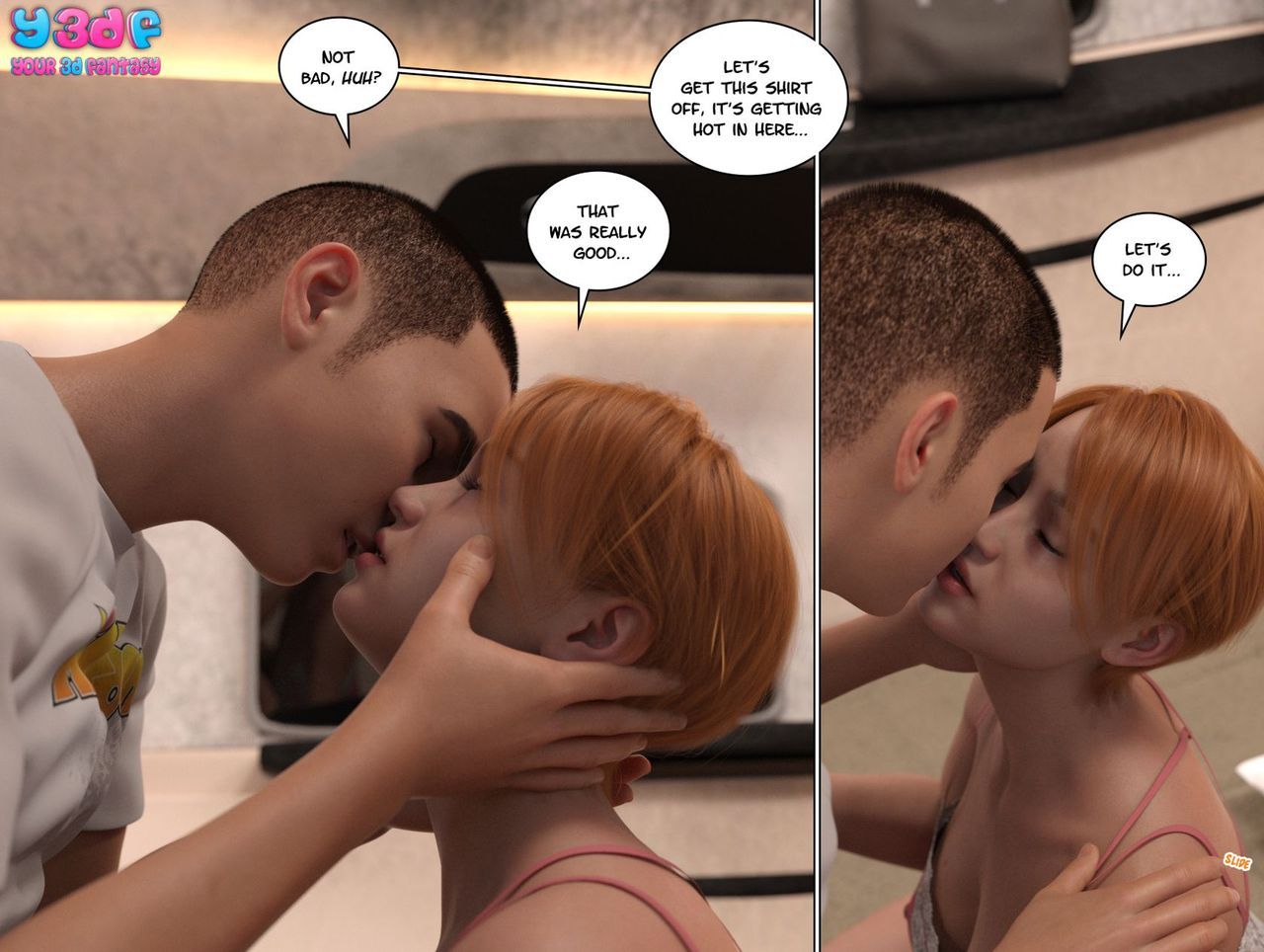 Hope Part 1 By Y3DF  Porn Comic english 69