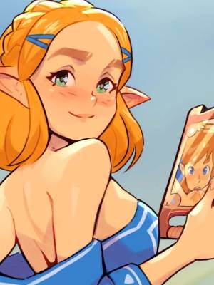 Link x Zelda by Squeezable Porn Comic english 06