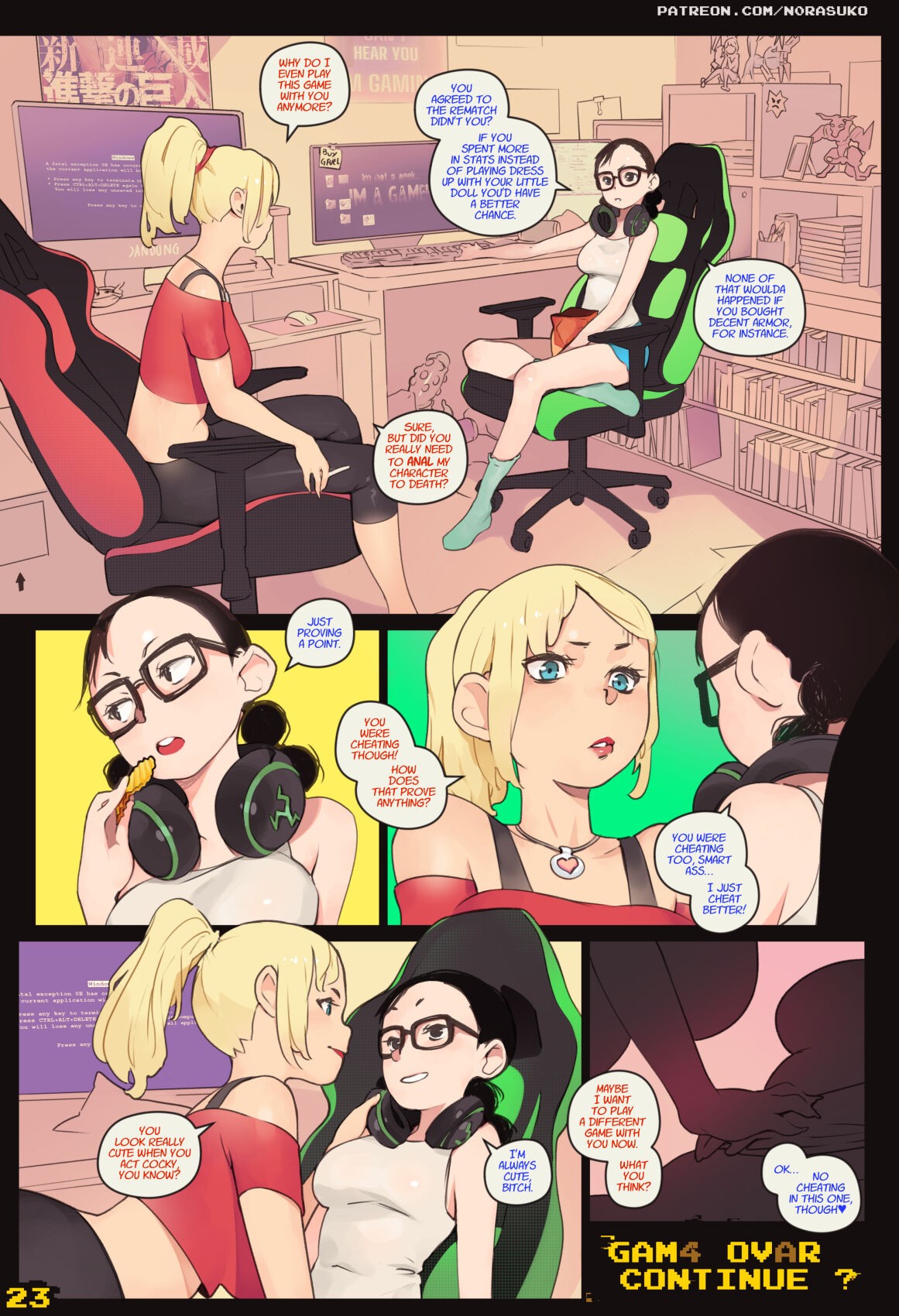 Video game porn comics