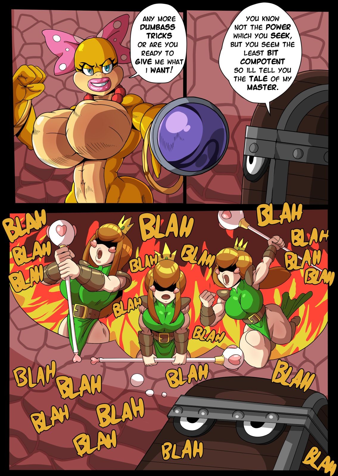 Quest For Power Porn Comic english 10