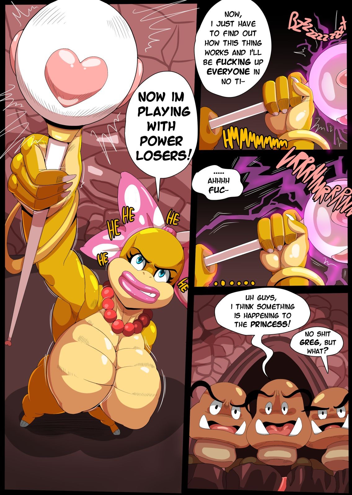 Quest For Power Porn Comic english 13