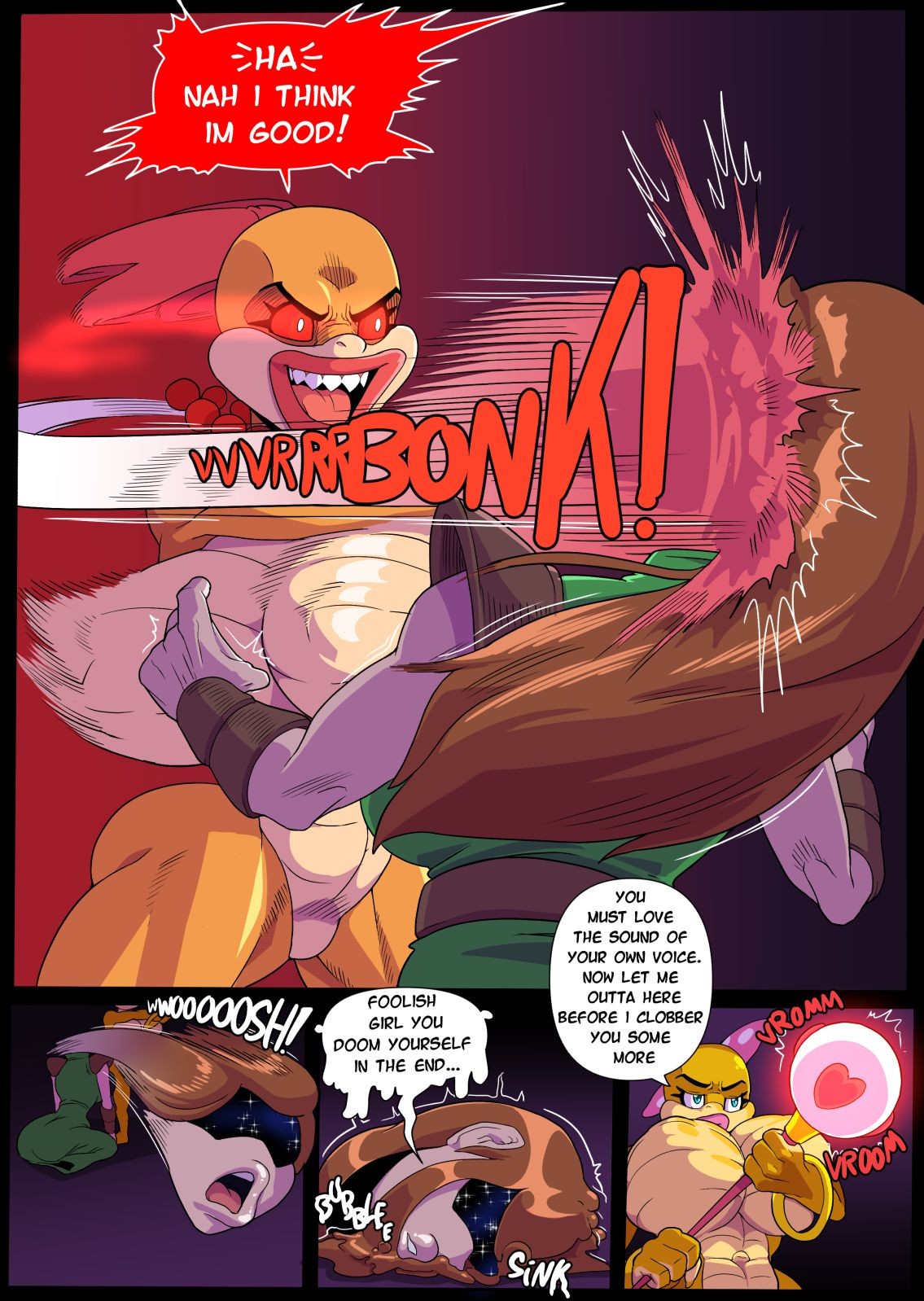 Quest For Power Porn Comic english 23