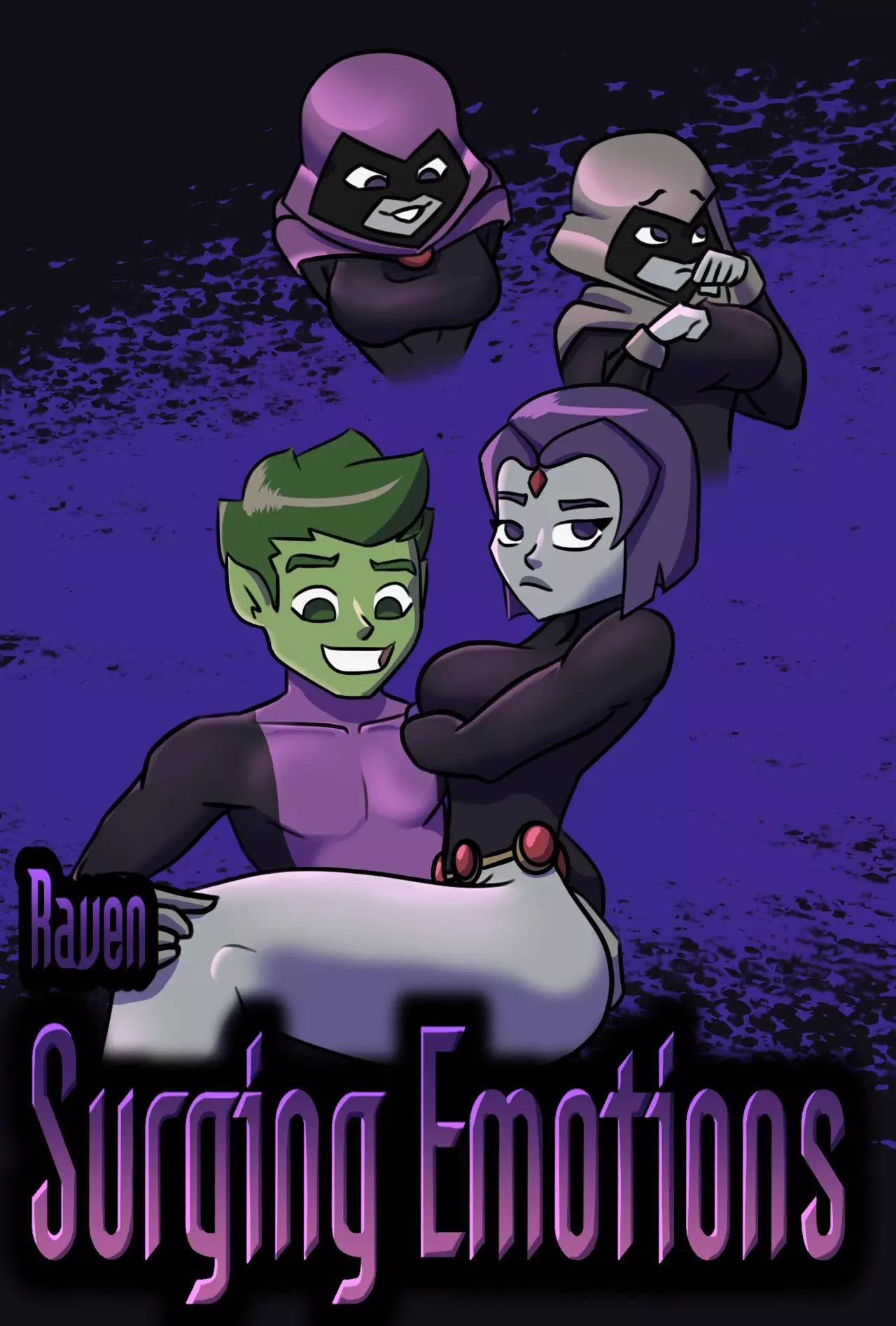 Raven Surging Emotions (Teen Titans) - English - Porn Comic