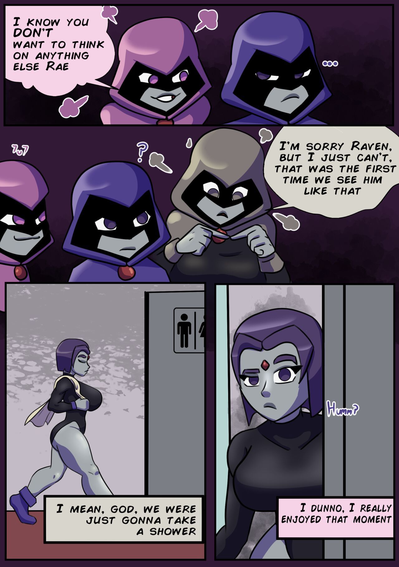 Raven Surging Emotions Porn Comic english 03