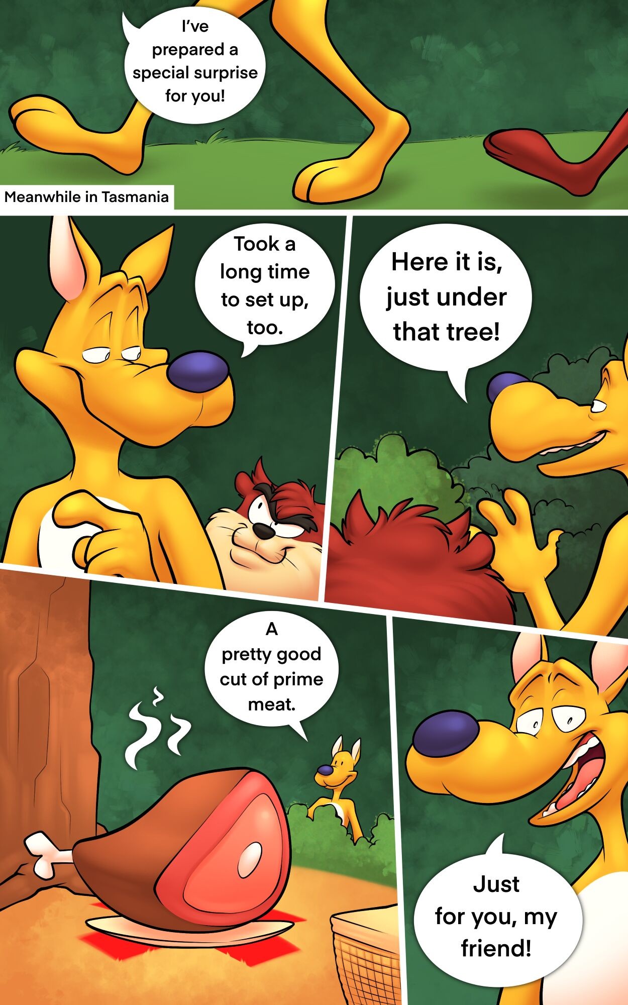 Scooby-doo and the big bad werewolf Porn Comic english 40