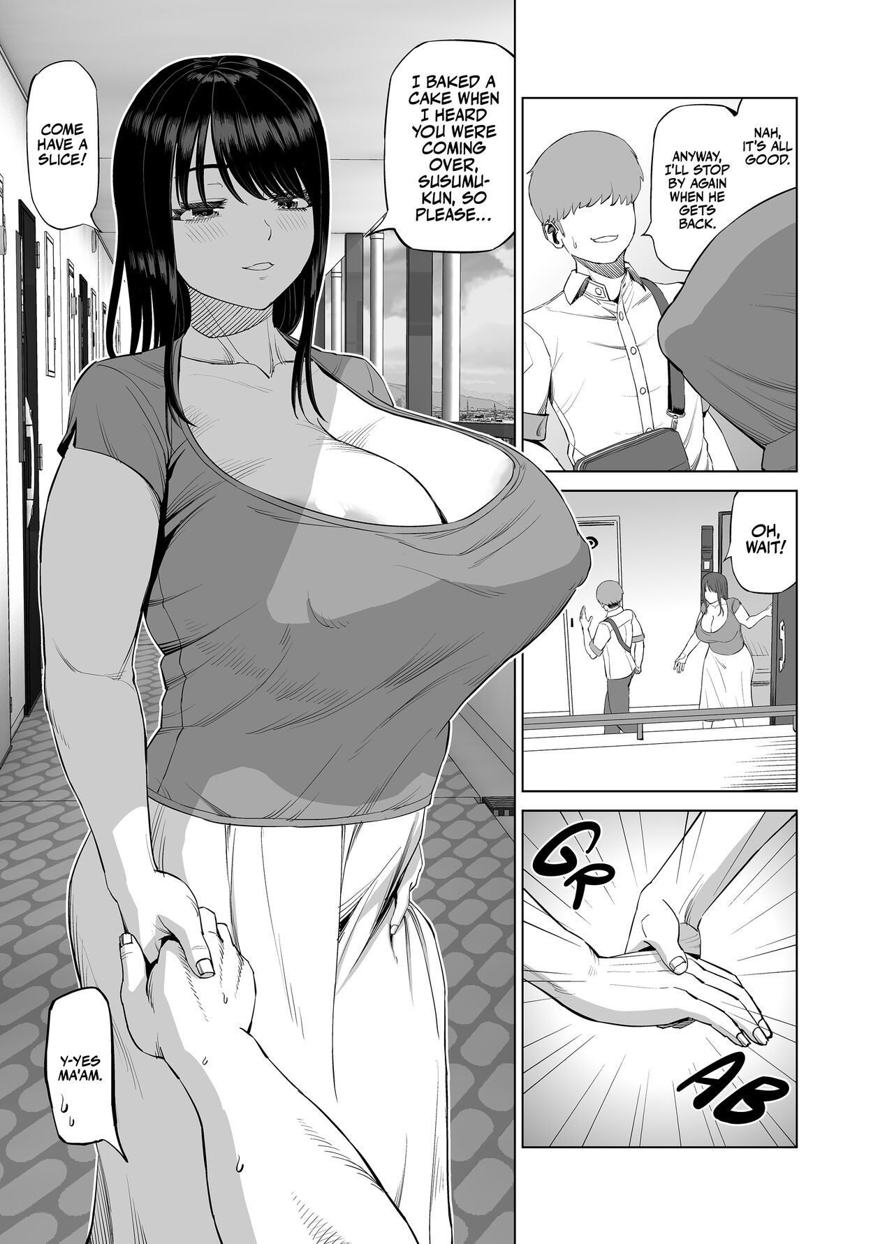 Seduced By A Friend’s Mother…  Porn Comic english 04