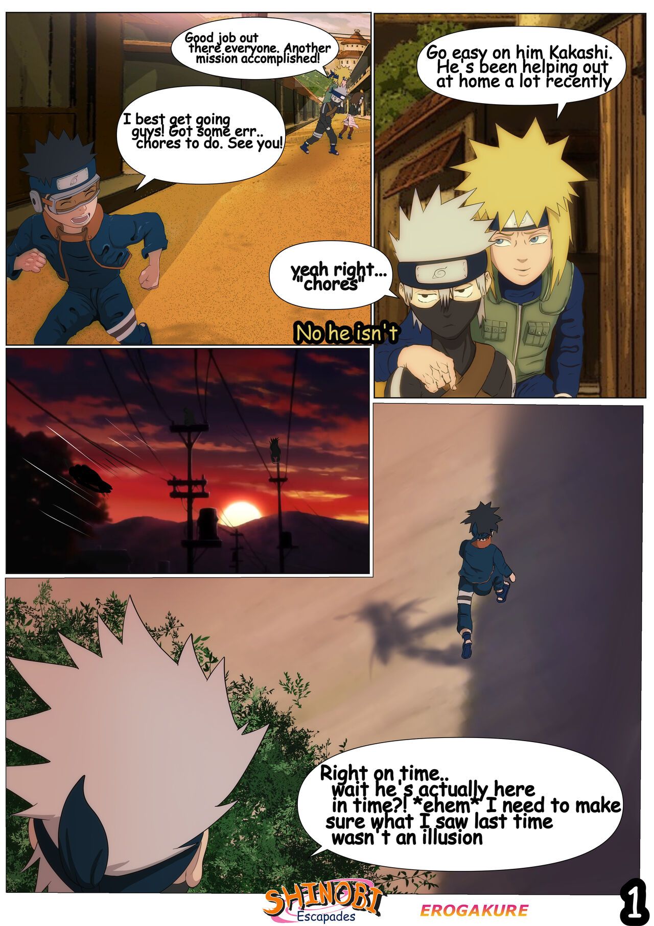 Shinobi Escapades Porn Comic english 02