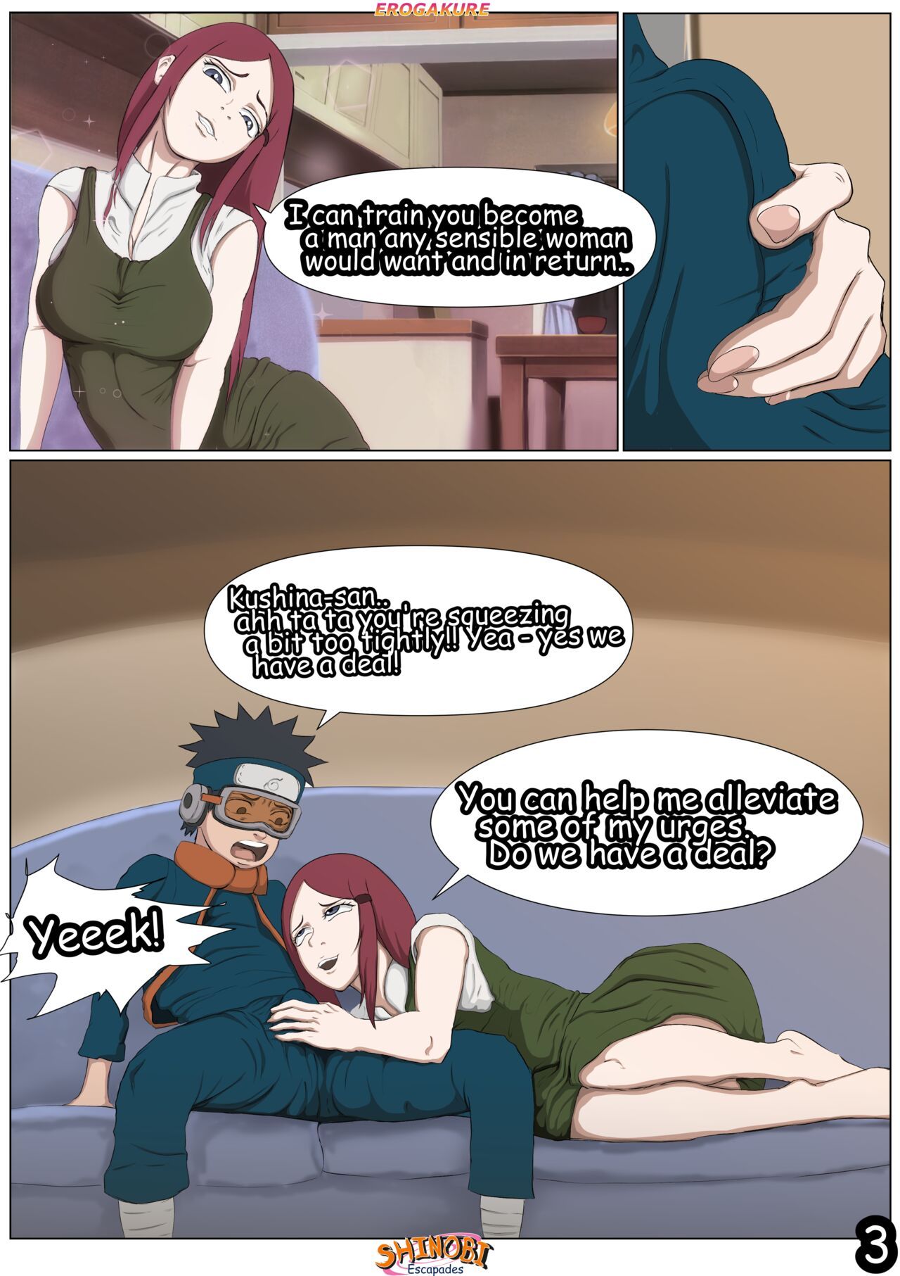 Shinobi Escapades Porn Comic english 04