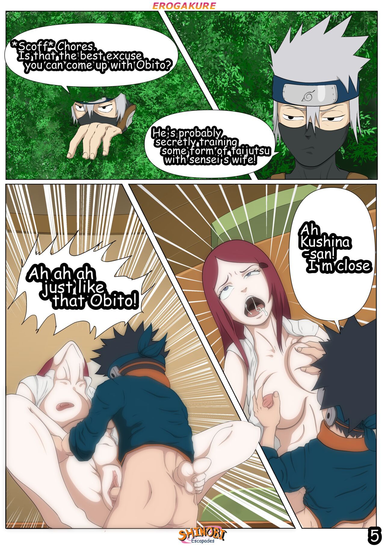 Shinobi Escapades Porn Comic english 06