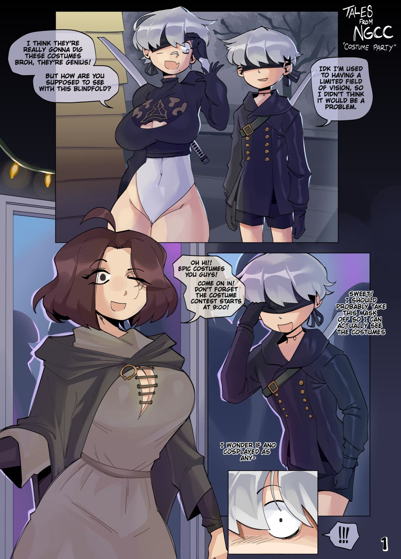 Tales From NGCC: Costume Party Porn Comic english 02