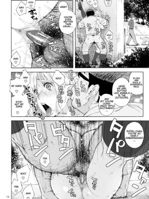 Tenkousei JK Elf 3 Saishuushou: Houkago Yagai Jugyou Porn Comic english 12