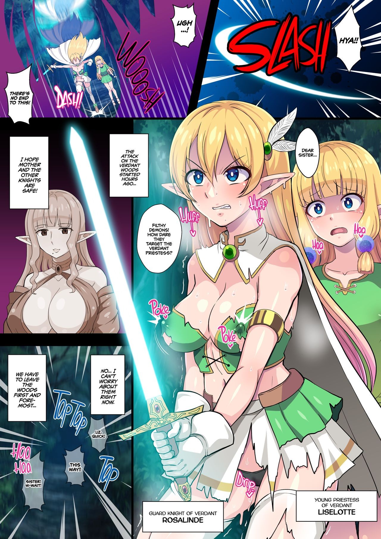 Vengeful Elf Liselotte Zero Part 2 Porn Comic english 02