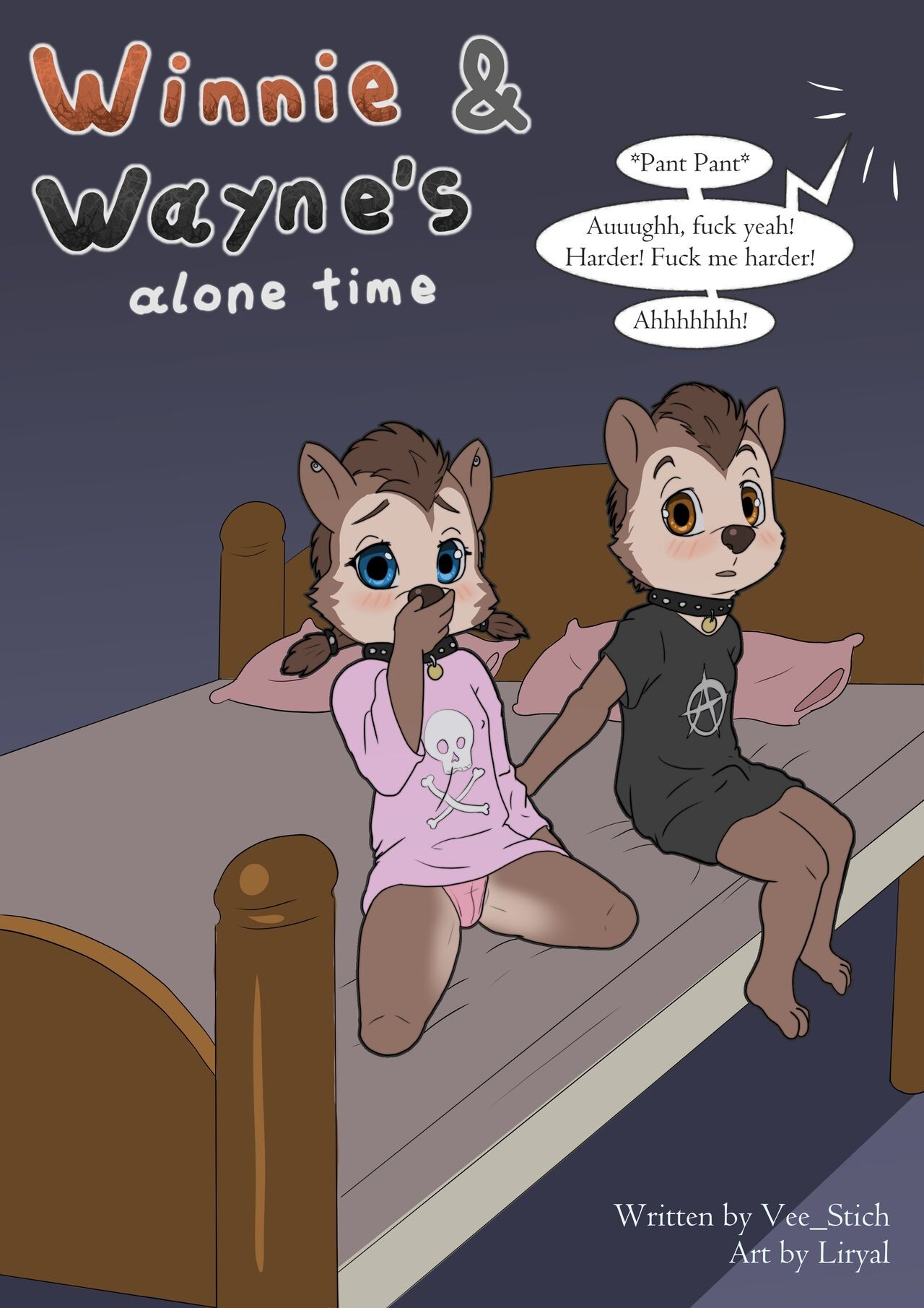 Winie & Wayne’s Alone Time Porn Comic english 01