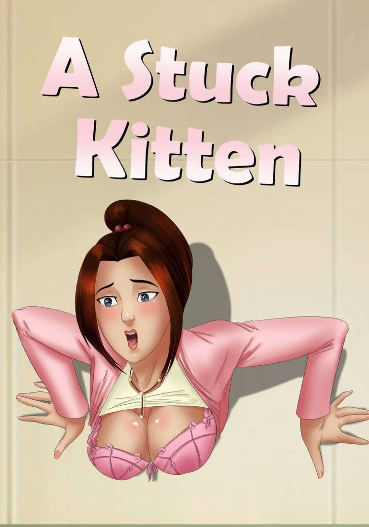 A Stuck Kitten Porn Comic english 01