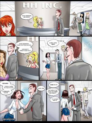 Ay Papi Part 13: Office Drama Porn Comic english 02