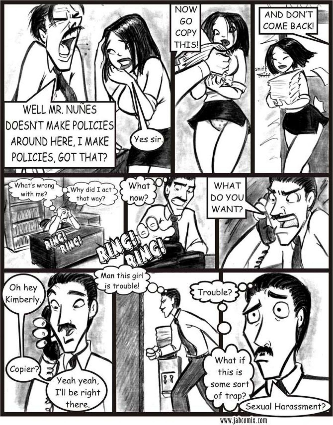 Ay Papi Part  2: The New Intern Porn Comic english 10