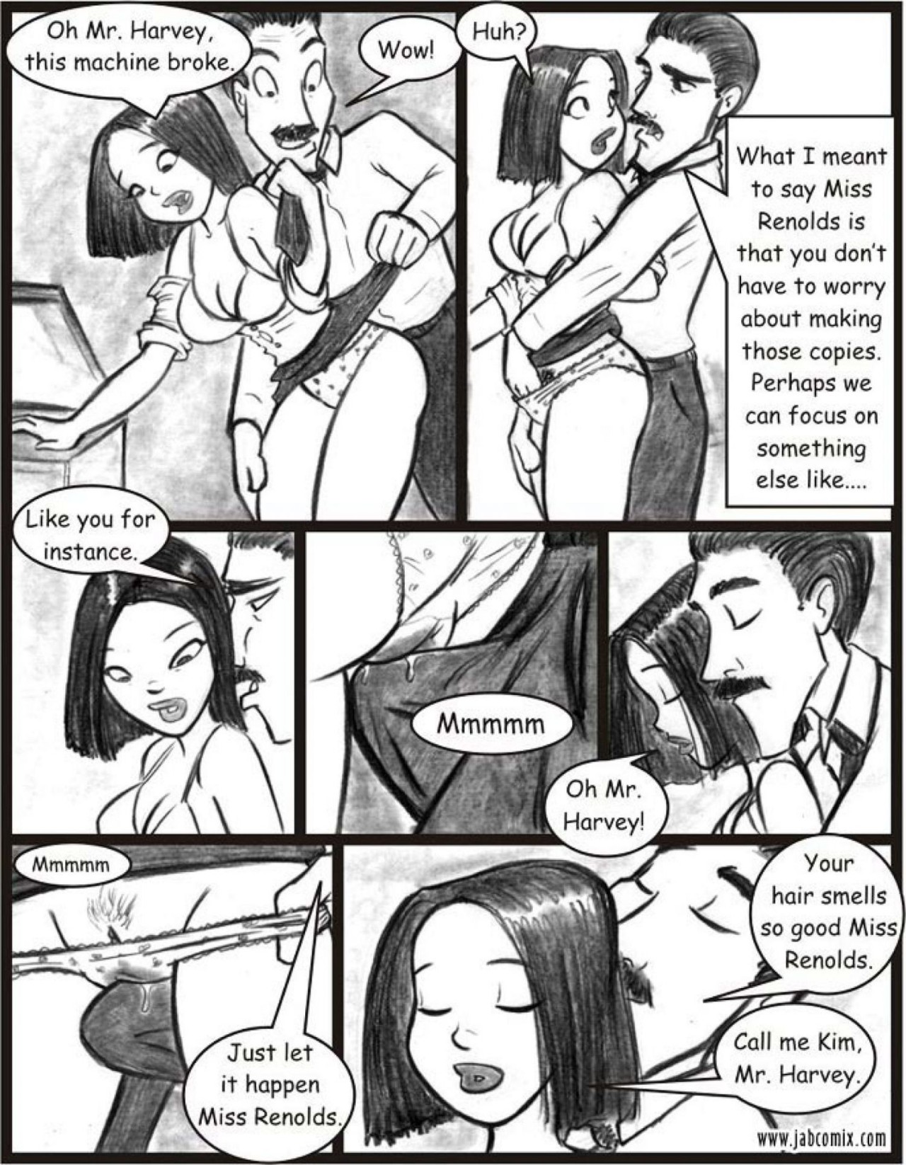 Ay Papi Part  2: The New Intern Porn Comic english 18