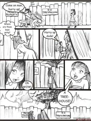 Ay Papi Part 3: In The Treehouse Porn Comic english 02
