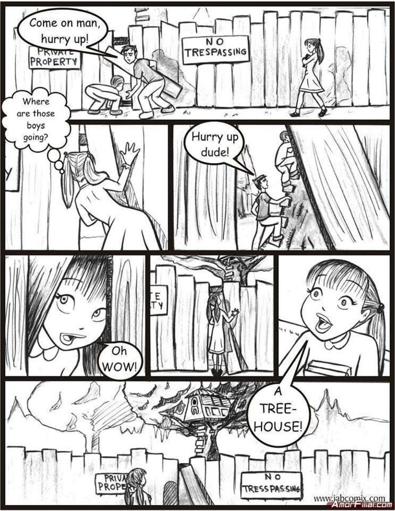 Ay Papi Part 3: In The Treehouse Porn Comic english 02