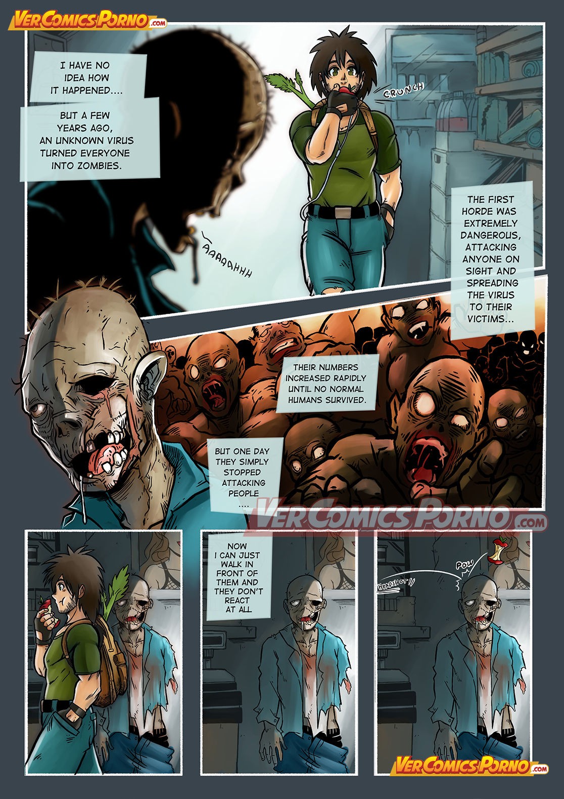 Cherry Road Part 1: A Zombie Fell For Me ? Porn Comic english 03