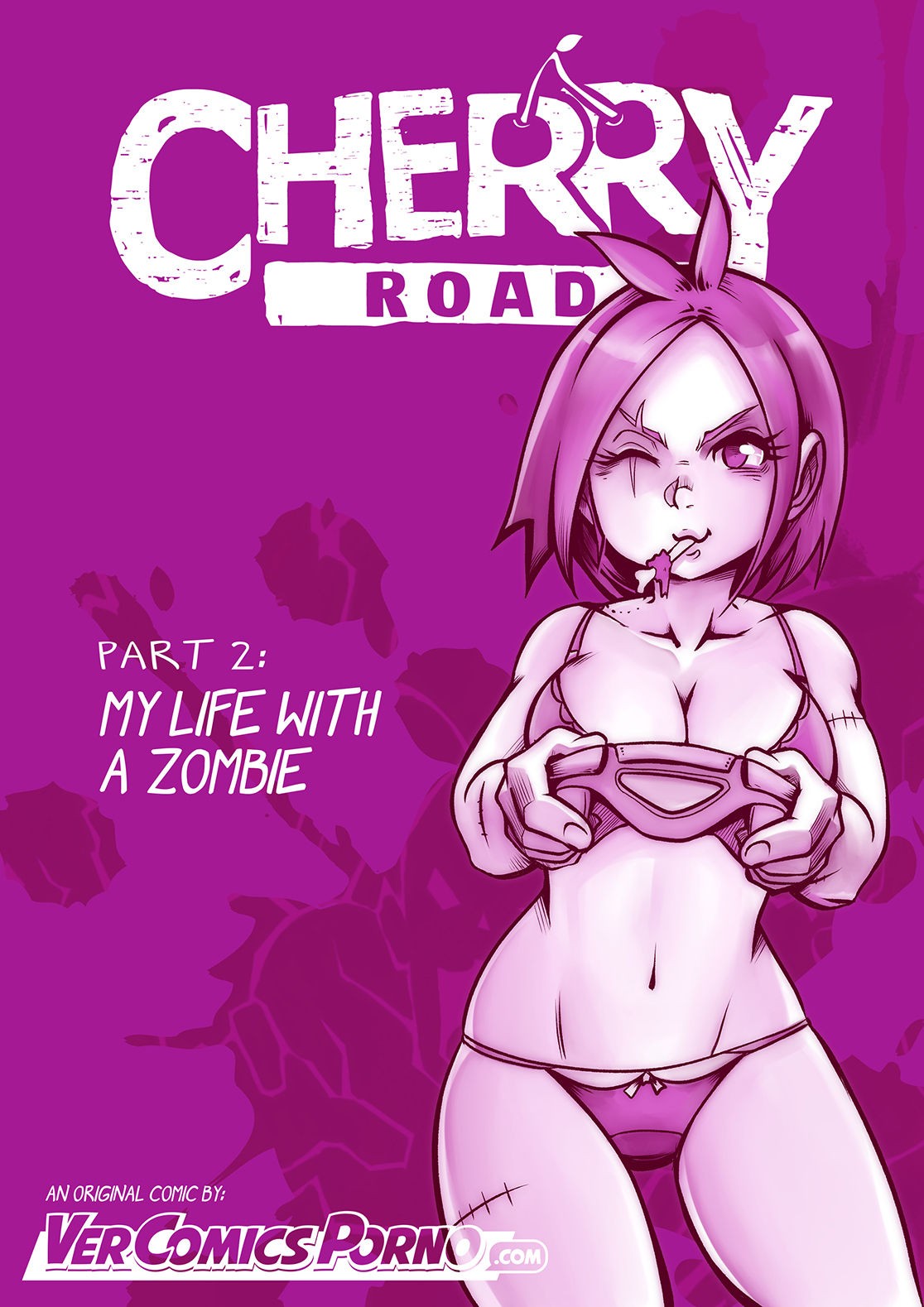 Cherry Road Part 2: My Life With A Zombie Porn Comic english 01
