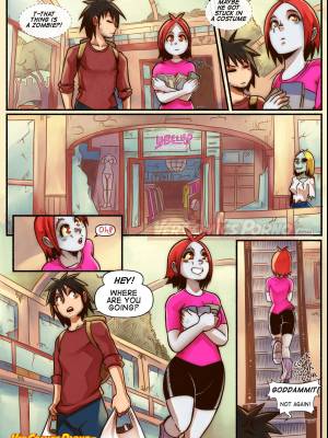 Cherry Road Part 3: Shopping With A Zombie Porn Comic english 12