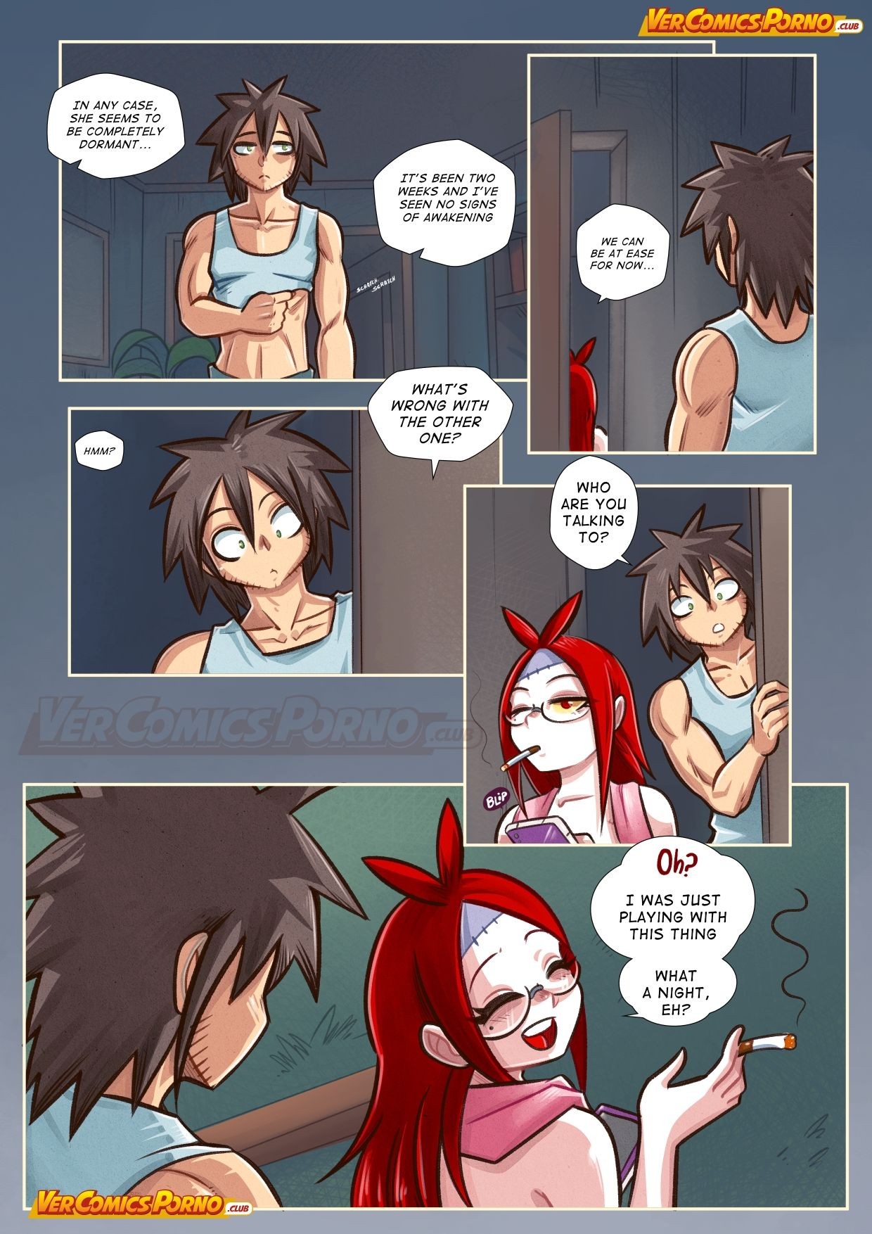 Cherry Road Part 6: My Annoying Zombie-in-law Porn Comic english 62