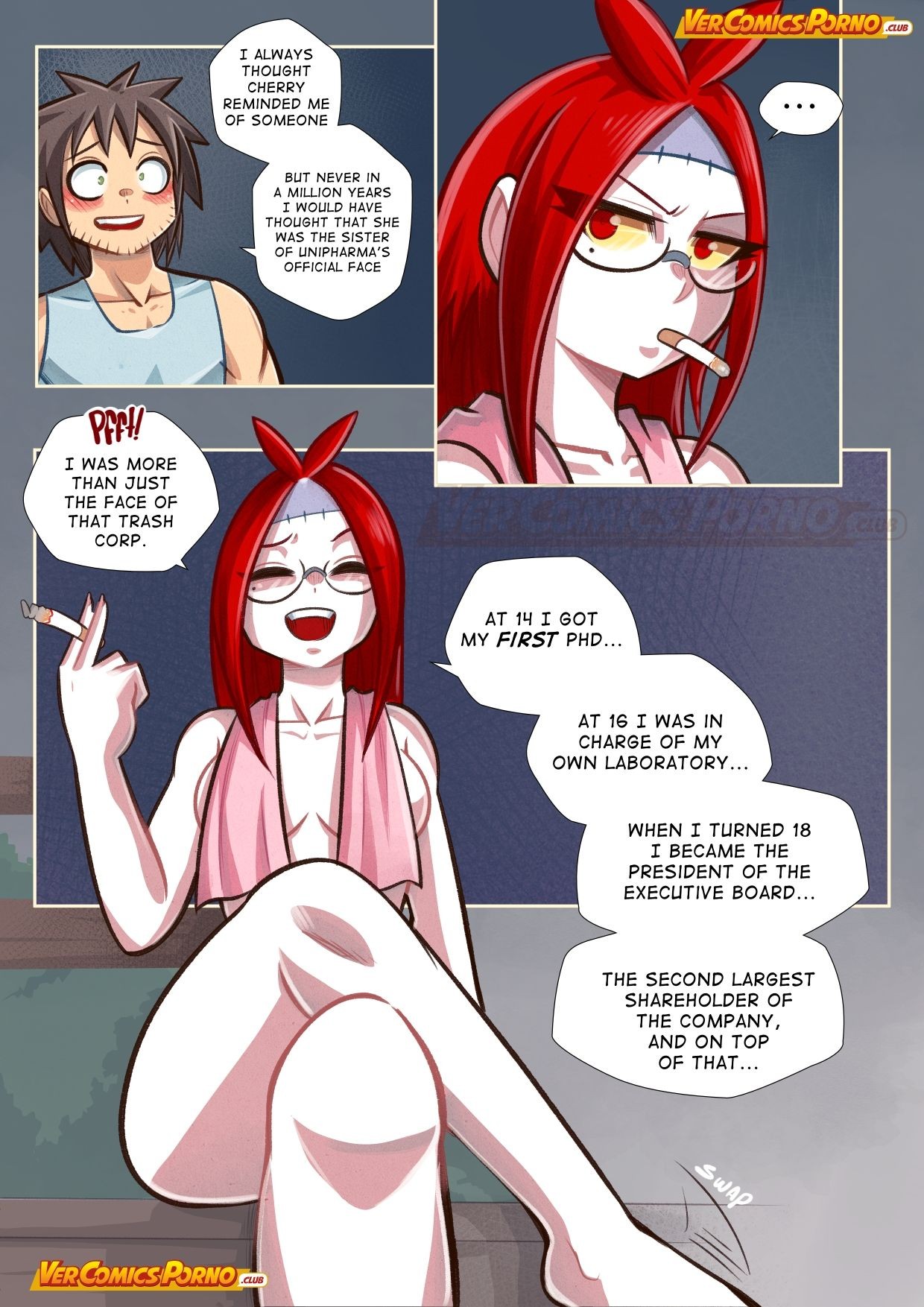 Cherry Road Part 6: My Annoying Zombie-in-law Porn Comic english 66