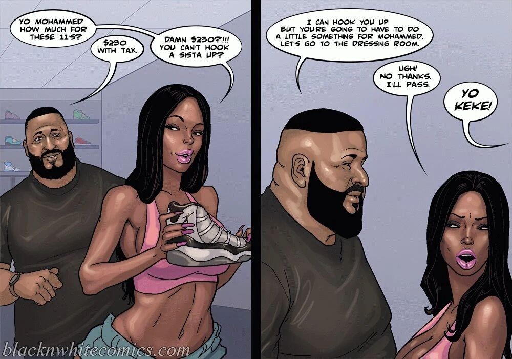 Chocolate City: Baby Mama Porn Comic english 10