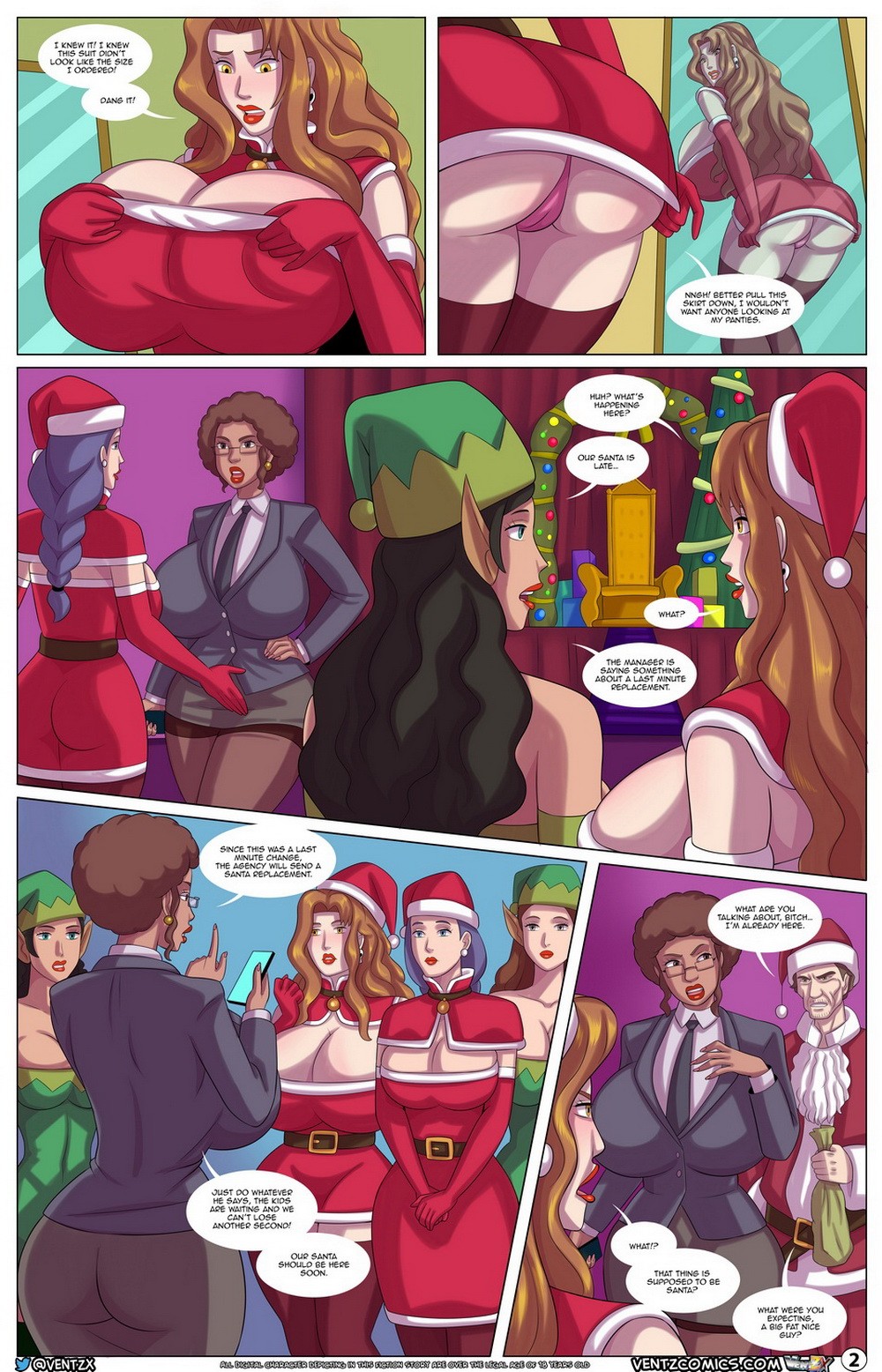 Christmas Story Bad Santa  Porn Comic english 03