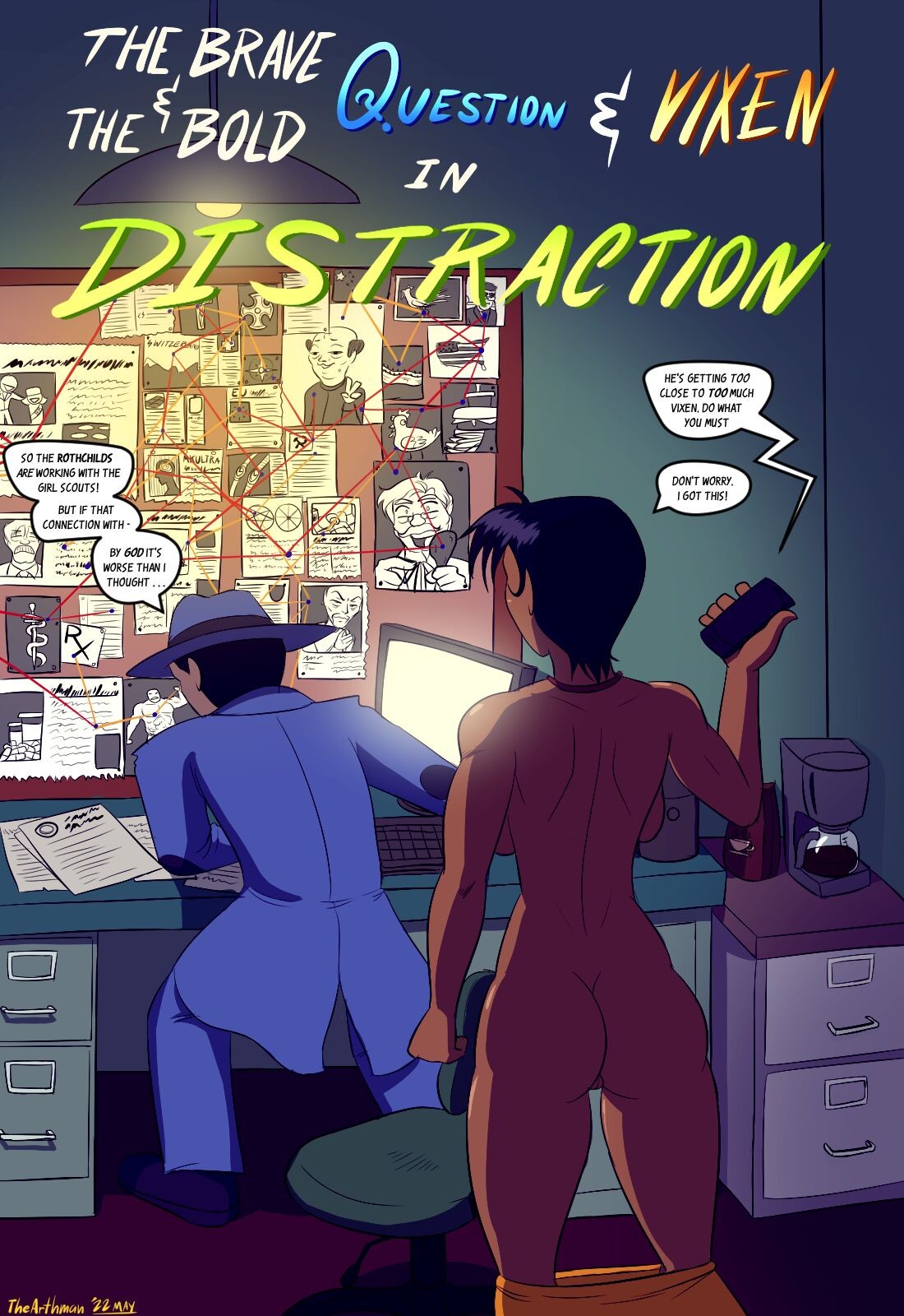 Distraction By The Arthman Porn Comic english 01