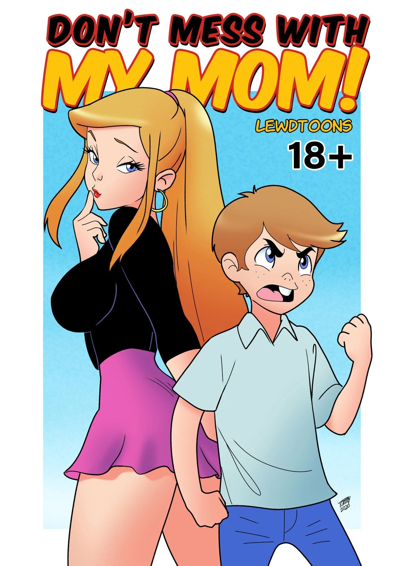 Don’t Mess With My Mom! Porn Comic english 01