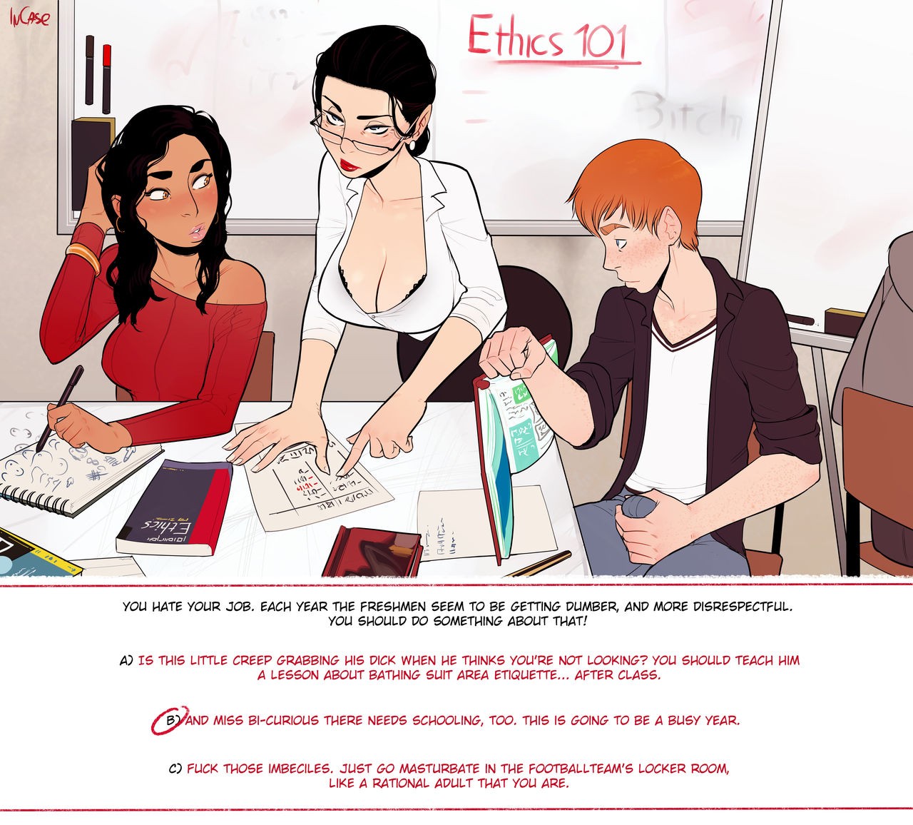 Ethics 101 Porn Comic english 01