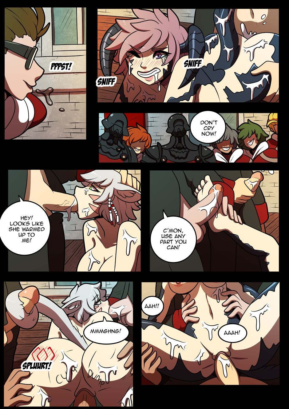 Garlean Trouble Porn Comic english 22