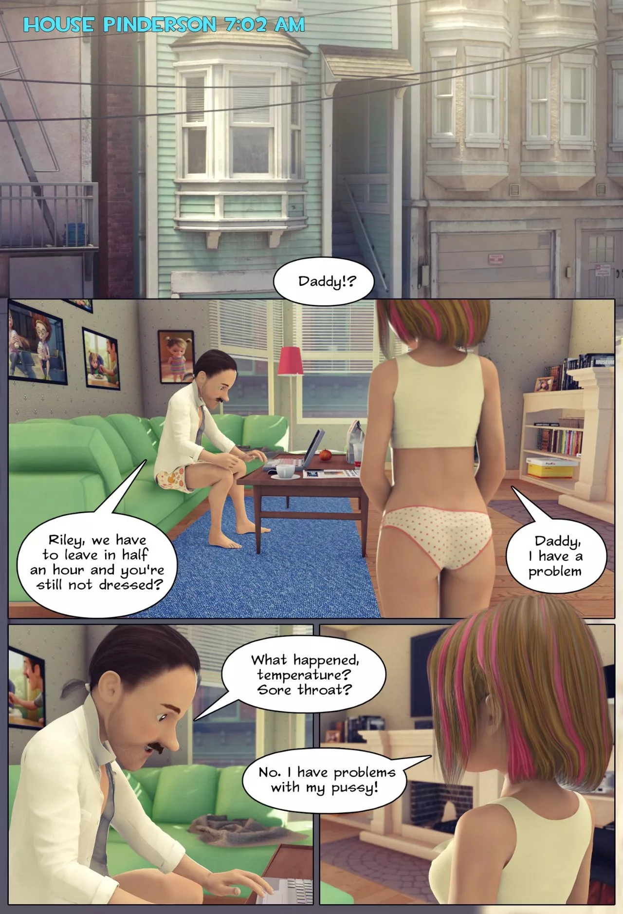 Inside Riley Part 1: Mosquito Bite Porn Comic english 01 - Porn Comic