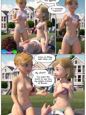Inside Riley Part 6: In The Park With Rapunzel Porn Comic english 04