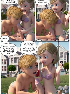 Inside Riley Part 6: In The Park With Rapunzel Porn Comic english 08