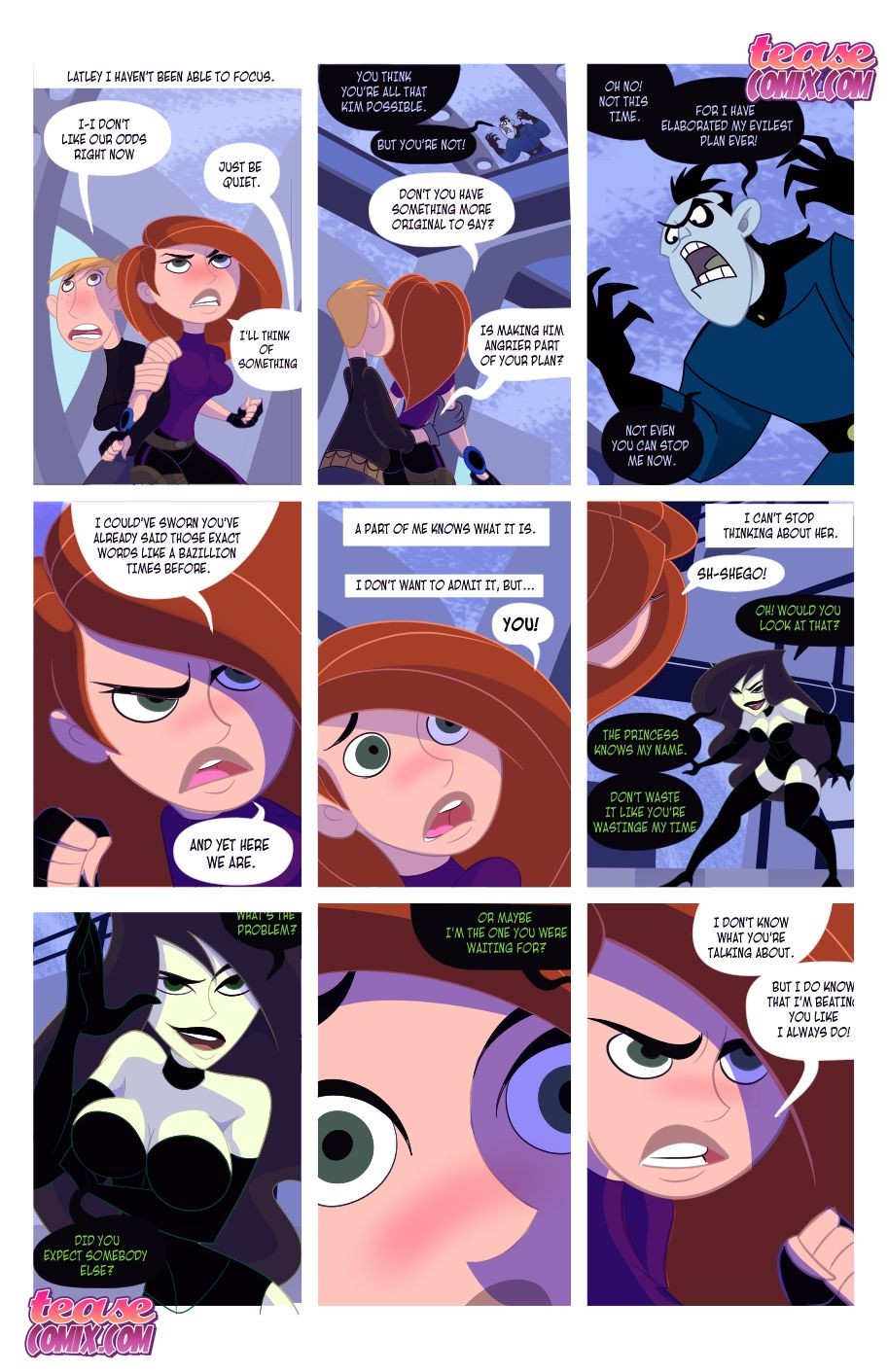 Kinky Possible Part 2: A Villain’s Bitch Remastered Porn Comic english 02