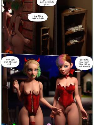 LustInVille Part 3: Halloween Night Porn Comic english 04